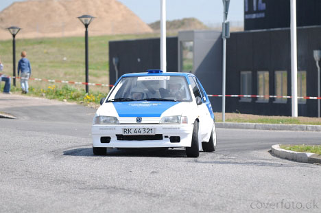 Glimt fra Rallysprint på Regnbueringen
(Foto: Jimmy Lerche (Coverfoto.dk))